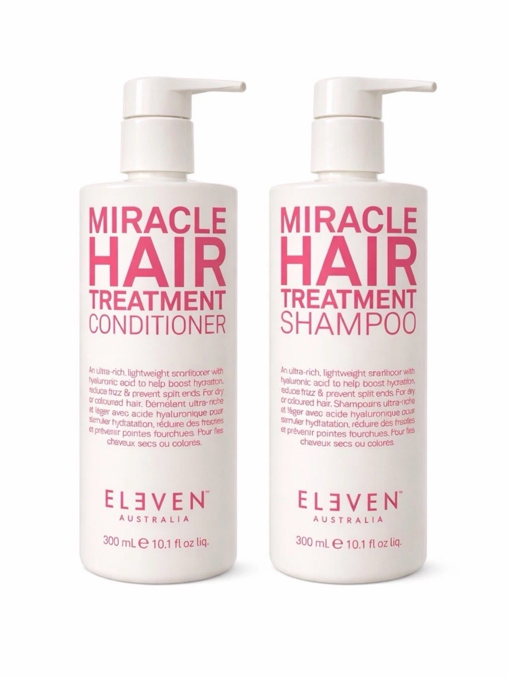 ELEVEN Miracle Hair Treatment Shampoo & Conditioner 10.1 Fl. oz Duo